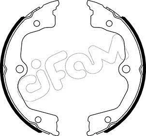 Фото запчасти ACURA Комплект барабанних колодок TL (UA8, UA9) 3.7 AWD 12-, HONDA ACCORD VIII (CP) 2.4 07-12 CIFAM 153-495 ACURA Комплект барабанних колодок TL (UA8, UA9) 3.7 AWD 12-, HONDA ACCORD VIII (CP) 2.4 07-12 CIFAM 153-495