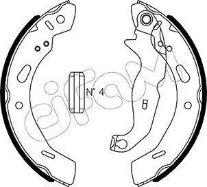 Фото запчасти FORD Комплект барабанних колодок FIESTA VI (CB1, CCN) 1.6 15-17 CIFAM 153-490 FORD Комплект барабанних колодок FIESTA VI (CB1, CCN) 1.6 15-17 CIFAM 153-490