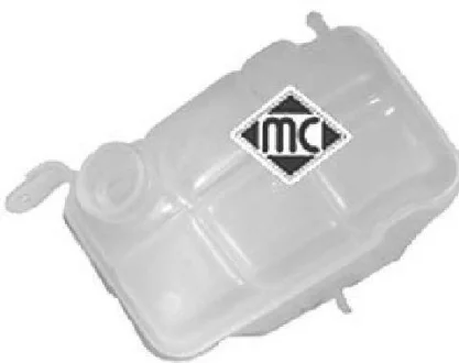 Бачок, радиатор METALCAUCHO 03579