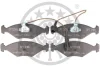 Гальмівні колодки дискові OPTIMAL BP-10276 (фото 1)