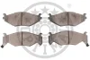Гальмівні колодки дискові OPTIMAL BP-09937 (фото 2)