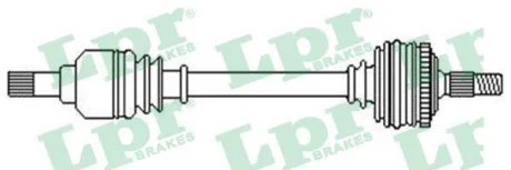 Привідний вал LPR DS52357