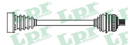 Привідний вал LPR DS52639