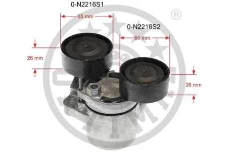 Натягувач поликлинового ременя OPTIMAL 0N2216