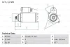 Фото запчастини 1 - стартер BOSCH 0986022690 Стартер BOSCH 0986022690 (фото 1)