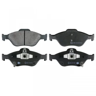 Комплект гальмівних колодок передн, TOYOTA YARIS, YARIS/HATCHBACK 1.0-1.5H 08.05-06.20 FEBI 116402