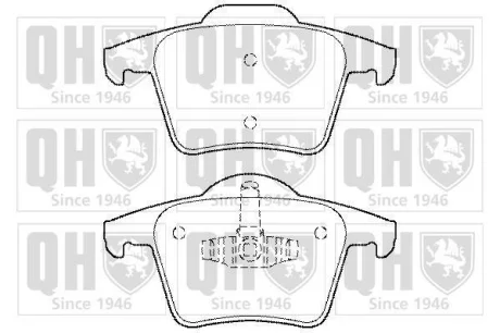 Тормозные колодки QUINTON HAZELL BP1471