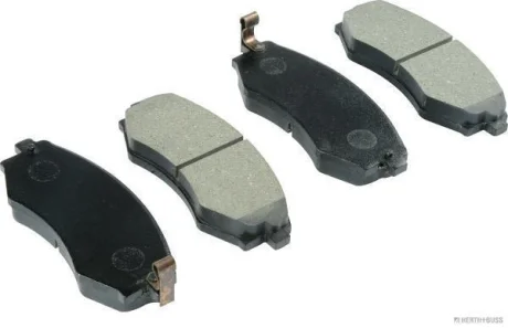 Колодки гальмівні дискові (комплект 4 шт) HERTH+BUSS JAKOPARTS J3600517