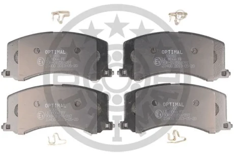 Гальмівні колодки дискові OPTIMAL BP-10080