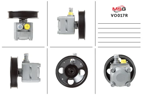 Насос ГУР відновлений Volvo V70 97-00, Volvo S80 98-05, Volvo C70 96-05 Rebuilding MSG VO017R
