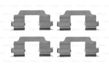 Монтажний набір гальмівних колодок передн OPEL AGILA B, SUZUKI SPLASH, SWIFT III 1.0-1.6 02.05- BOSCH 1987474701