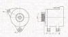 Генератор (12В, 70А, новий) OPEL AGILA A, ASTRA G, ASTRA G CLASSIC, ASTRA H, ASTRA H GTC, COMBO TOUR, COMBO/MINIVAN, CORSA B, CORSA C, CORSA C/HATCHBACK, MERIVA A, TIGRA 1.0-1.4LPG 11.96- MAGNETI MARELLI 063731747010 (фото 1)