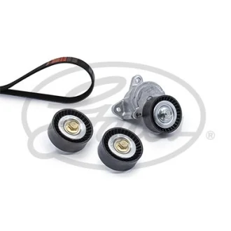 Комплект поликлинових ременів (з роликами) CITROEN C-CROSSER, C-CROSSER ENTERPRISE, MITSUBISHI LANCER VIII, OUTLANDER II, PEUGEOT 4007 1.8-2.4 11.06- GATES K016PK2563