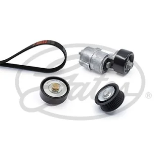 Комплект поликлинових ременів (з роликами) HYUNDAI IX35, KIA CERATO II 2.0/2.4 01.09-12.15 GATES K076PK2160