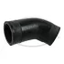 Шланг інтеркулера (Випускна сторона, діаметр 38мм, довжина 115мм, чорний) VW LUPO I, POLO 1.4D 01.99-07.05 GATES 090251 (фото 1)