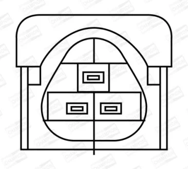 Котушка запалювання DS DS 3, DS 4, DS 4 II, DS 5, DS 7, DS 9, BMW 1 (E81), 1 (E82), 1 (E87), 1 (E88), 1 (F20), 2 (F22, F87), 2 (F23), 3 (E46), 3 (E90), 3 (E92), 3 (E93), 3 (F30 1.4-6.75 01.00- CHAMPION BAEA324
