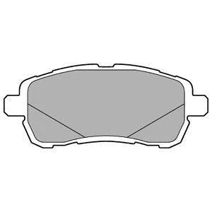 Комплект гальмівних колодок передн, FORD KA+ III 1.2/1.5D 06.16- DELPHI LP3279 (фото 1)