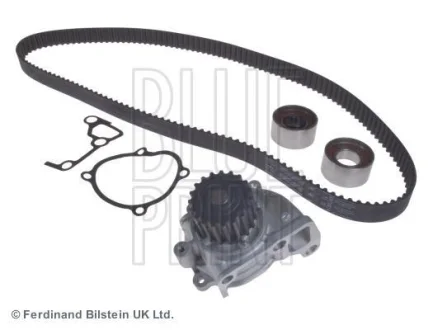 Комплект ГРМ (ремінь + ролик + водяний насос) MAZDA 323 F VI, 323 S VI, 6, 626 V, PREMACY 2.0D 04.98-12.10 BLUE PRINT ADM573701 (фото 1)