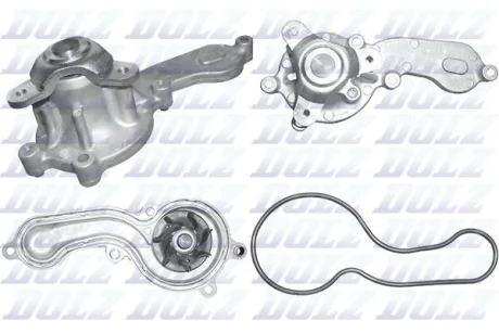 Насос охолоджуючої рідини, з ущільненням HONDA CR-Z, INSIGHT, JAZZ III 1.3H/1.5H 04.09- DOLZ H140