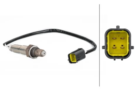 Лямбда-зонд (кількість дротів 4, 365мм) KIA RIO I 1.3/1.5 08.00-02.05 HELLA 6PA009165731