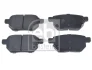 Комплект гальмівних колодок задн, LEXUS CT, TOYOTA AURIS, COROLLA, PRIUS, PRIUS PHV, YARIS 1.3-1.8H 11.05- FEBI 116390 (фото 1)