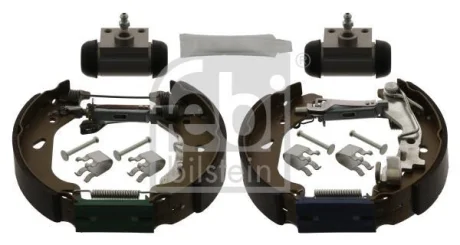 Комплект барабанного гальма (колодки, циліндр, пружинки) FIAT PUNTO, PUNTO/HATCHBACK 1.2/1.2ALK/1.2CNG 09.99-03.12 FEBI 38744