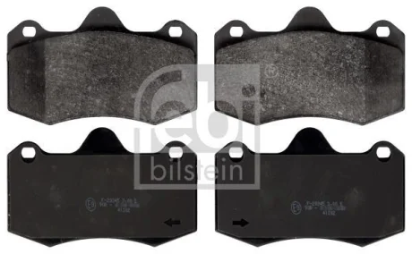 Керамічні гальмівні колодки передн, LOTUS EVORA, SEAT IBIZA III, IBIZA IV SC, IBIZA IV ST 1.4-3.5 01.04-04.16 FEBI 116207