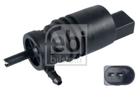 Фото запчасти Насос склоомивача передн (12В) MERCEDES C (C204), C (CL203), C T-MODEL (S203), C (W203), C (W204), CLC (CL203), CLK (A208), CLK (A209), CLK (C208), CLK (C209), CLS (C218) AUTOBUS-SUV 06.95- FEBI 109290 Насос склоомивача передн (12В) MERCEDES C (C204), C (CL203), C T-MODEL (S203), C (W203), C (W204), CLC (CL203), CLK (A208), CLK (A209), CLK (C208), CLK (C209), CLS (C218) AUTOBUS-SUV 06.95- FEBI 109290