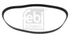 Ремінь ГРМ LEXUS GS, GX, LS, LX, SC, TOYOTA 4 RUNNER IV, CELSIOR, LAND CRUISER 100, LAND CRUISER 200, SEQUOIA, TUNDRA 4.0/4.3/4.7 08.91- FEBI 49364 (фото 1)