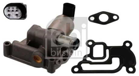 Клапан EGR OPEL AGILA A, ASTRA G, ASTRA G CLASSIC, ASTRA H, ASTRA H CLASSIC, ASTRA H GTC, COMBO TOUR, COMBO/MINIVAN, CORSA C, CORSA C/HATCHBACK, CORSA D, CORSA D/HATCHBACK 1.0-1.4LPG 09.00- FEBI 47708