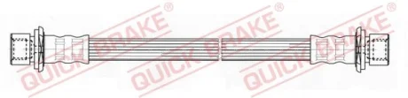 Гальмівний шланг гнучкий задн Лів/Прав (довжина 298мм, M10x1/M10x1) TOYOTA YARIS 1.0-1.5 04.99-11.05 QUICK BRAKE 24004
