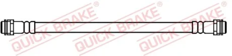 Гальмівний шланг гнучкий задн Лів/Прав (довжина 316мм, M10x1/M10x1) VW AMAROK 2.0/2.0D/3.0D 09.10- QUICK BRAKE 25096
