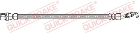 Гальмівний шланг гнучкий задн Лів/Прав (довжина 220мм, M10x1) TOYOTA COROLLA VERSO 1.6-2.2D 04.04-03.09 QUICK BRAKE 50087