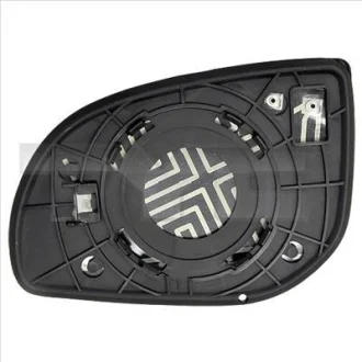 Скло дзеркала зовнішнього Прав (опукле, обігрів) HYUNDAI I20 I 08.08-12.15 TYC 31300451