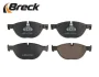 Керамічні гальмівні колодки передн (із замком, з шумопоглинаючою пластиною), BMW 5 (F10), 5 (F11), 5 GRAN TURISMO (F07), 6 (F12), 6 (F13), 6 GRAN COUPE (F06), 7 (F01, F02, F03 1.6-4.4H 02.08-10.18 BRECK 250450055100 (фото 3)