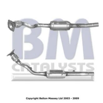Каталізатор EURO 4 AUDI A3, TT, SKODA OCTAVIA I, VW BORA, BORA I, GOLF IV, NEW BEETLE 1.8 12.96-12.10 BM CATALYSTS BM90900H