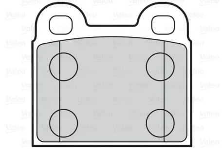 Гальмівні колодки First ALFA ROMEO/DAF/VOLVO/VW Spider/66/66/Kaefer "F "60-03 ="" VALEO ="302010"