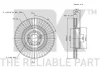 Гальмівний диск NK 204591 (фото 3)
