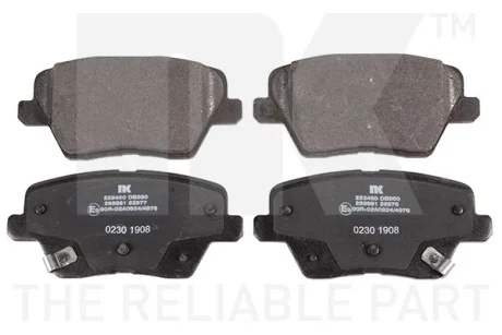 Колодки гальмівні (задні) Hyundai i30 16-/Kia Ceed 1.0-1.6 18- NK 223460