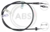Трос ручного тормоза левый A.B.S. A.B.S. K17497 (фото 1)