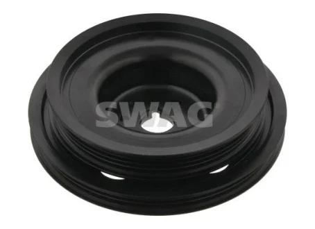 Шків колінчастого валу (кількість ребер: 5) DACIA LOGAN, LOGAN II, LOGAN MCV II, SANDERO, SANDERO II, RENAULT CLIO II, CLIO II/HATCHBACK, CLIO IV, KANGOO, KANGOO EXPRESS 1.0-1.2LPG 05.96- SWAG 60932135