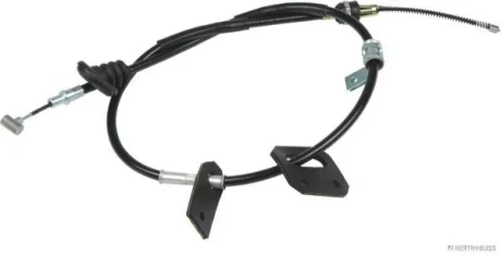 Трос стояночного гальма задн Лів (1345мм, гальма: барабан/диск) SUZUKI VITARA, X-90 1.6/1.9D/2.0D 07.88-12.05 JAKOPARTS J3928001