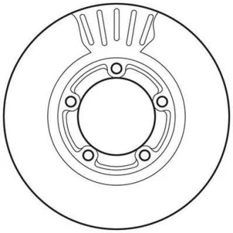 Диск гальмівний JURID 562800JC