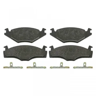 Комплект гальмівних колодок передн, SEAT CORDOBA, CORDOBA VARIO, IBIZA II, TOLEDO I, VW CADDY I, GOLF I, GOLF II, GOLF III, JETTA I, JETTA II, PASSAT B1, PASSAT B2 1.0-Electric 05.73-12.02 BLUE PRINT ADV184262