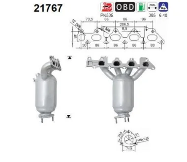 Катализатор AS 21767